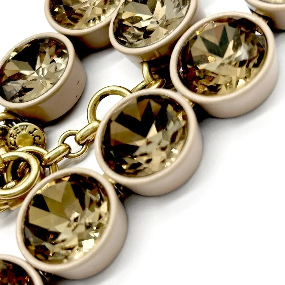 J. Crew Taupe Brulee Necklace